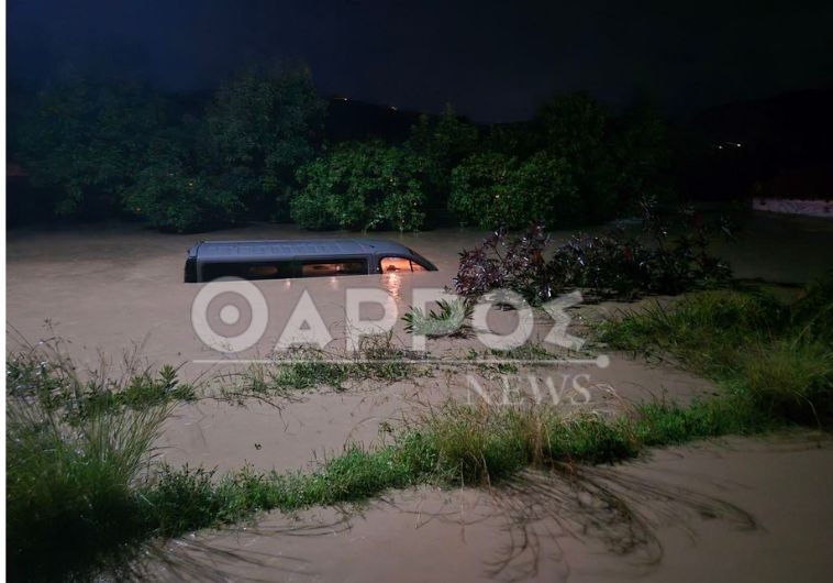 Μεσσηνία: Κινδύνευσε κόσμος από υπερχείλιση ποταμού στη Φοινικούντα