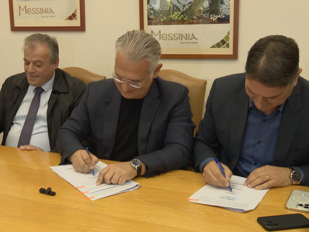 Υπεγράφη η προγραμματική σύμβαση για το δρόμο Νέα Κορώνη – Χωματερό