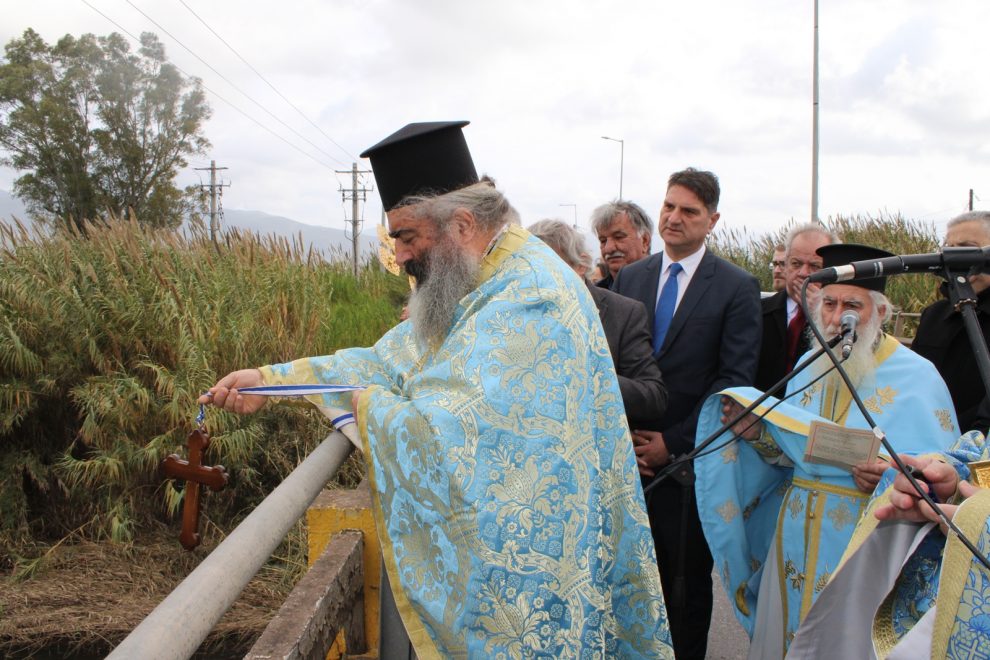 Ο εορτασμός των Θεοφανείων στον ποταμό Πάμισο
