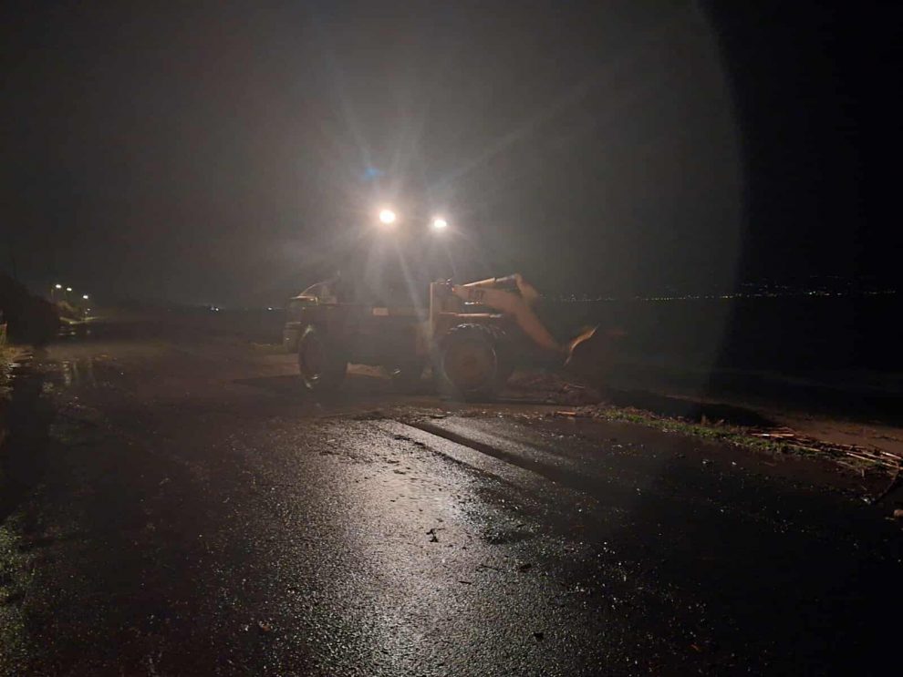 Μικροπροβλήματα στο Δήμο  Καλαμάτας από την κακοκαιρία