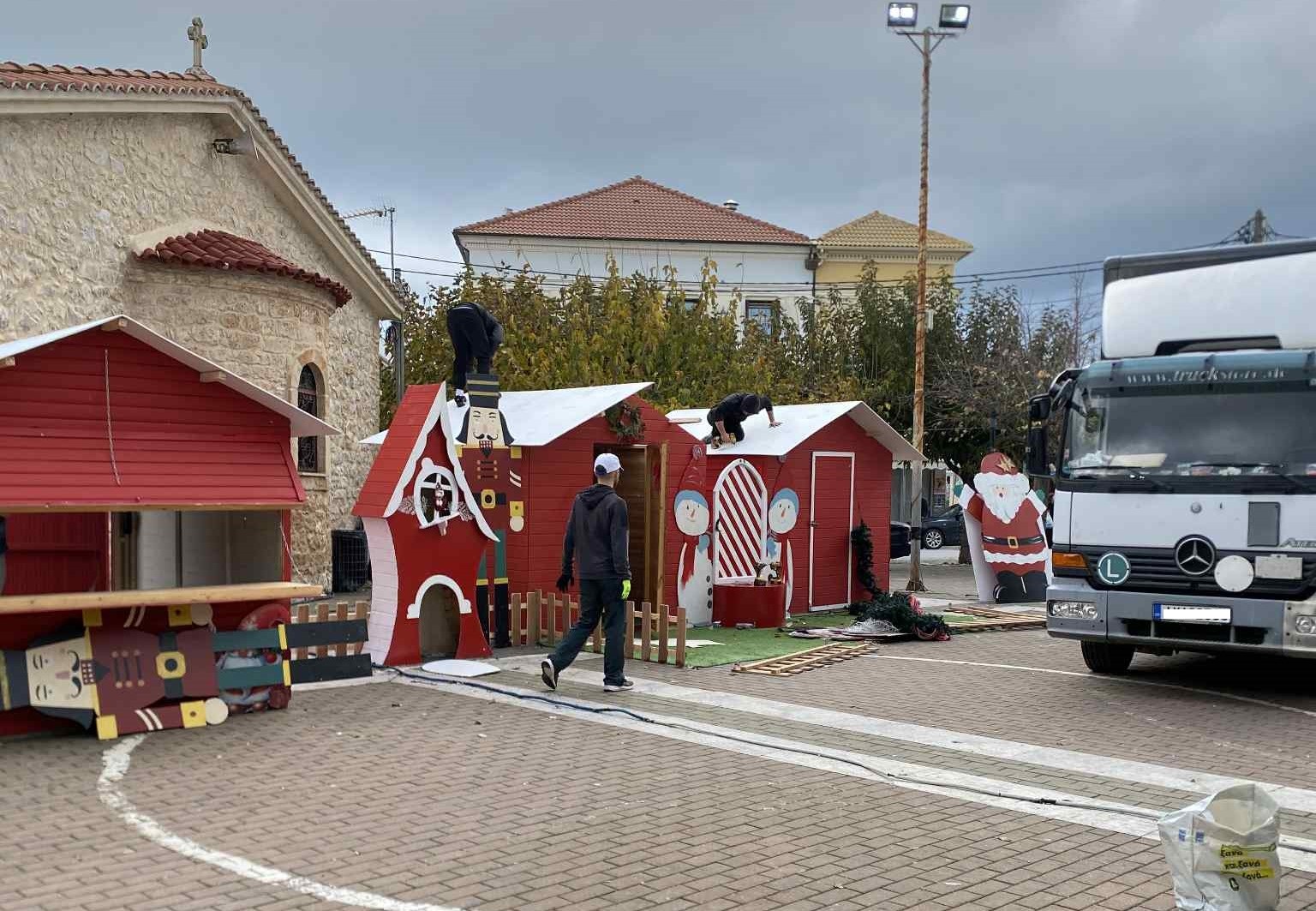 Η αποτυχημένη χριστουγεννιάτικη  διοργάνωση της πλατείας Γαργαλιάνων