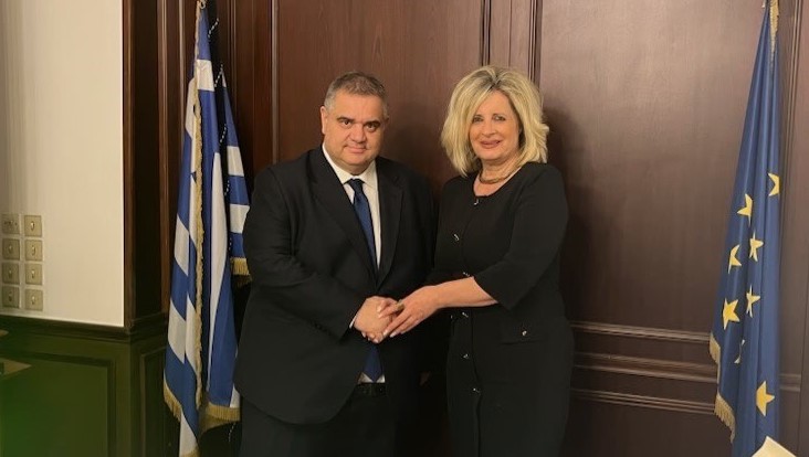 Συνάντηση δημάρχου Οιχαλίας με τον υφυπουργό Εσωτερικών για προβλήματα καθημερινότητας