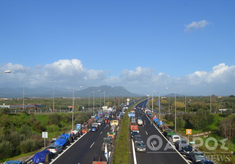 Αγρότες Μεσσηνίας: Απέκλεισαν τον αυτοκινητόδρομο, σήμερα στα δικαστήρια