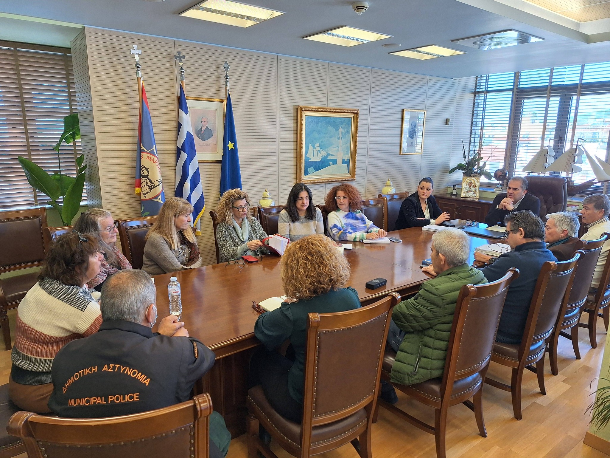 Θ. Βασιλόπουλος σε υπηρεσίες: Στόχος οι σύγχρονες, ευέλικτες  και αποδοτικές διοικητικές δομές
