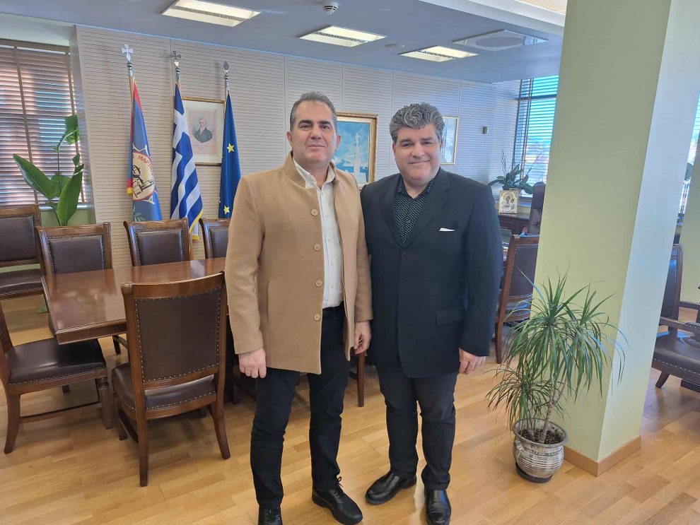 Την Παμμεσσηνιακή Ομοσπονδία Αμερικής και Καναδά συνάντησε ο δήμαρχος Καλαμάτας