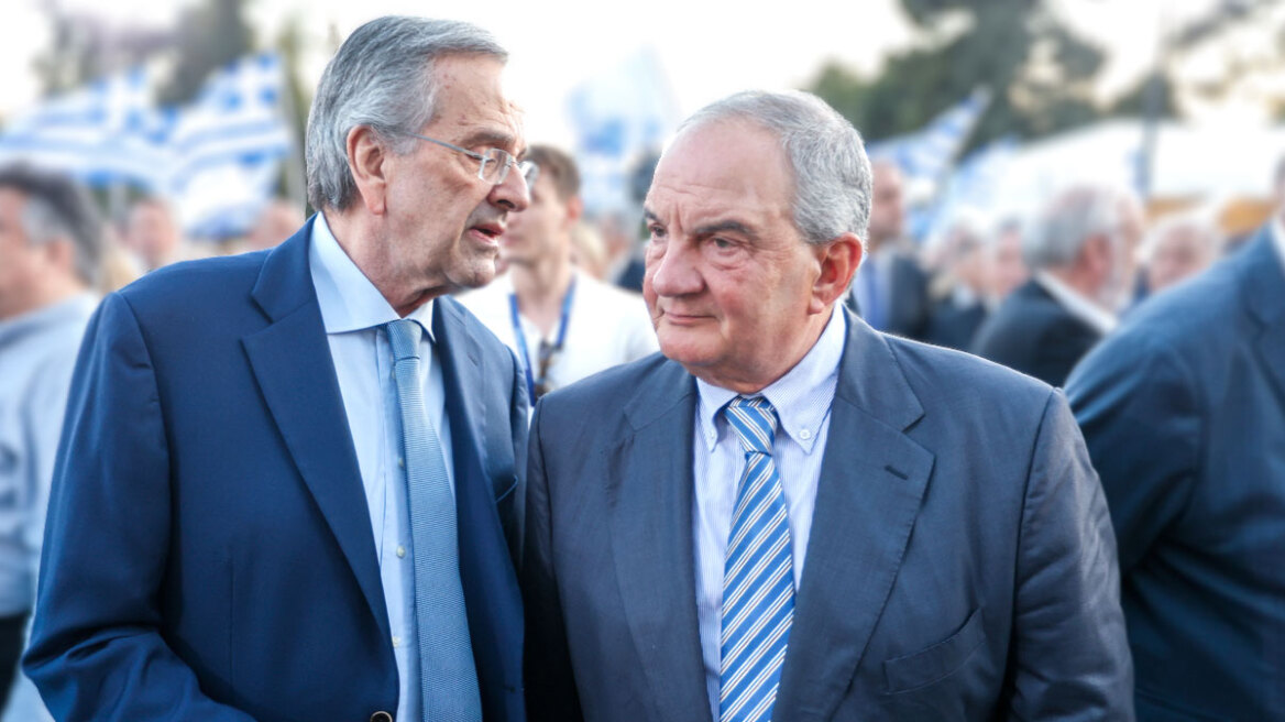 Καραμανλής – Σαμαράς μαζί  στην Καλαμάτα: Τα σινιάλα προς το Μαξίμου