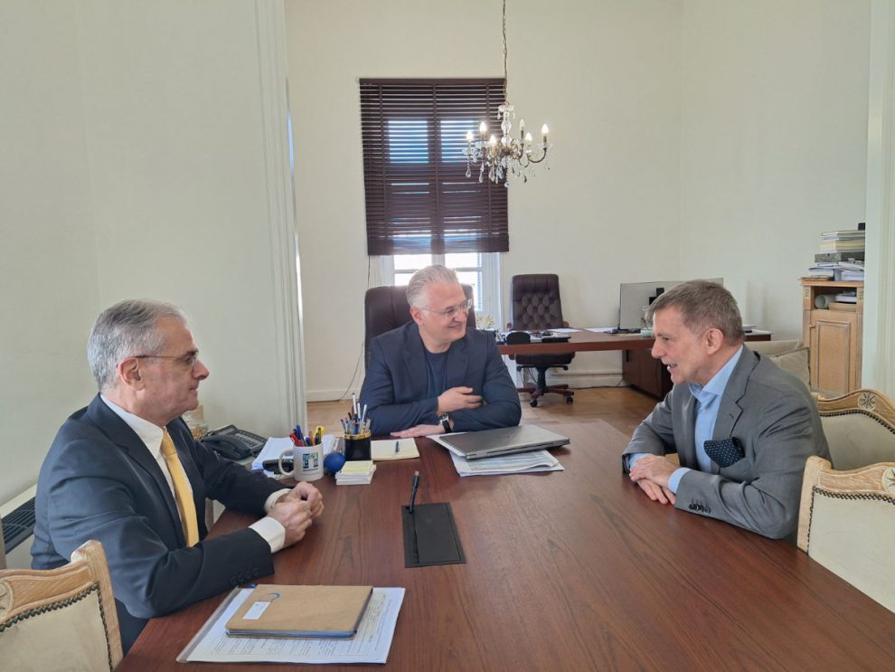 Συνάντηση Δ. Πτωχού με το διευθυντή της DG REGIO