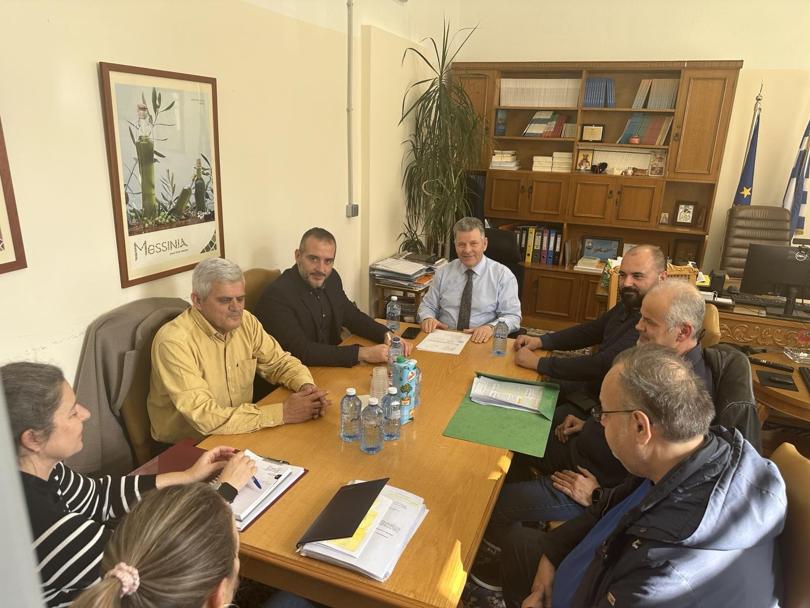 ΠΕ Μεσσηνίας: Σύσκεψη για τη συνέχιση του  συγκοινωνιακού έργου του Αστικού ΚΤΕΛ