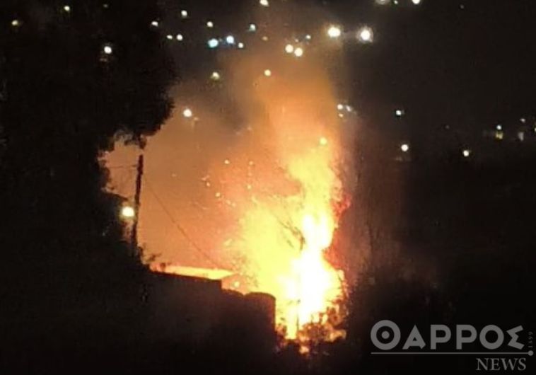 Φωτιά από κεραυνό στη Βέργα έφερε διακοπή ρεύματος