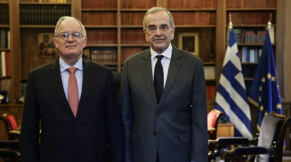 Αντώνης Σαμαράς σε Κωνσταντίνο Τασούλα: «Σε λάθος κατεύθυνση» τα εθνικά, αδιέξοδα στο εσωτερικό