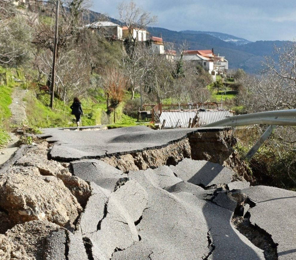Σε κίνδυνο 19 σπίτια στον Ταΰγετο & άλλες περιοχές Δήμου Καλαμάτας