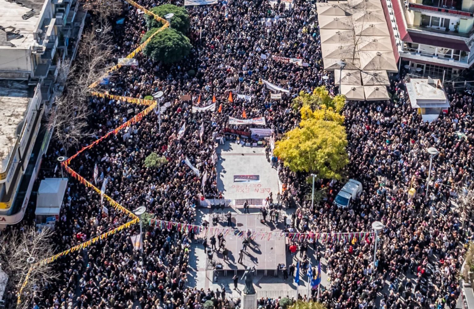 Συγκέντρωση για τα 3 χρόνια από το έγκλημα στα Τέμπη
