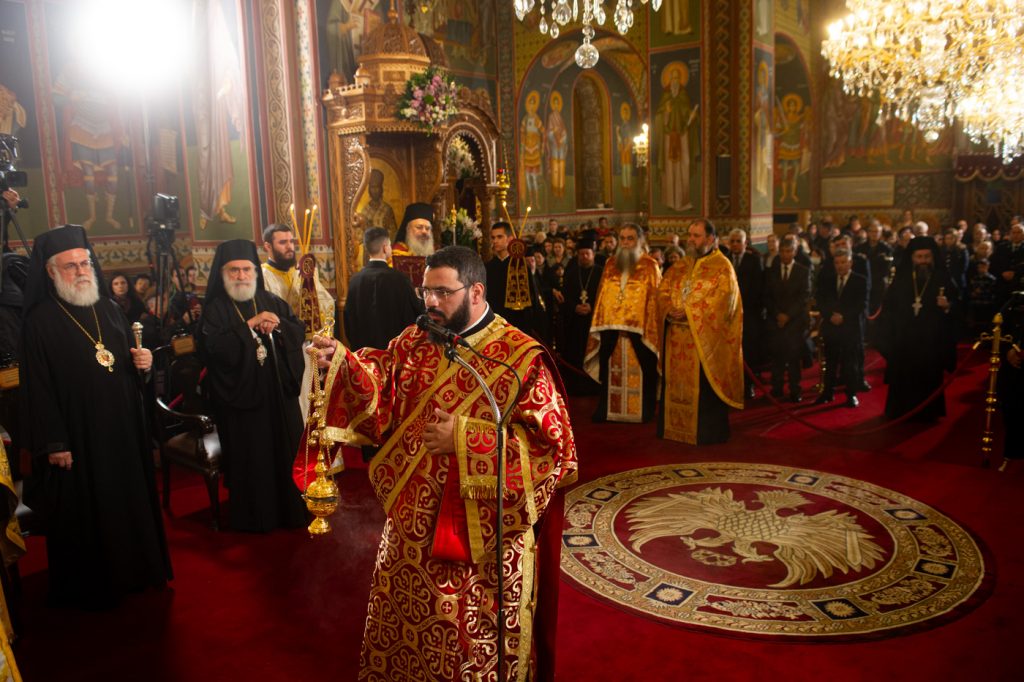 Πολυαρχιερατικός Εσπερινός για την Πολιούχο της Καλαμάτας «Παναγία Υπαπαντή»