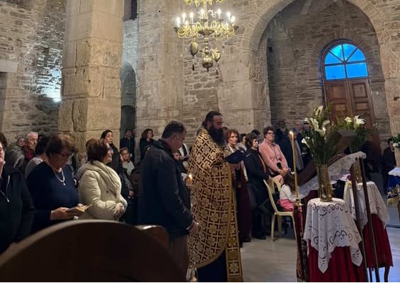Χριστιανούπολη: Με κατάνυξη και παρουσία  πλήθους πιστών ο Ακάθιστος Ύμνος