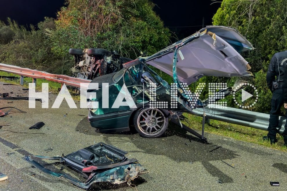 Σοβαρό τροχαίο στην Ε.Ο. Πύργου – Κυπαρισσίας