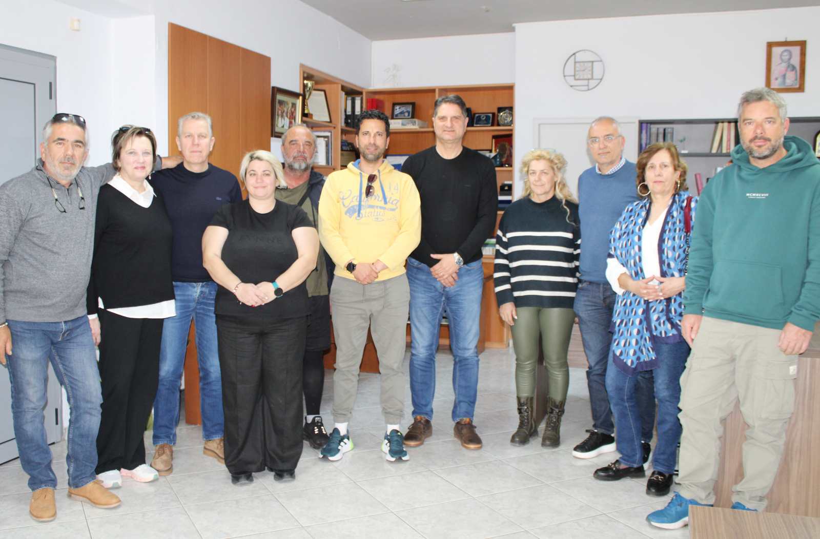 Επίσκεψη στο δήμαρχο Μεσσήνης από τη νεοεκλεγμένη διοίκηση Σωματείου Εργαζομένων ΟΤΑ Μεσσηνίας