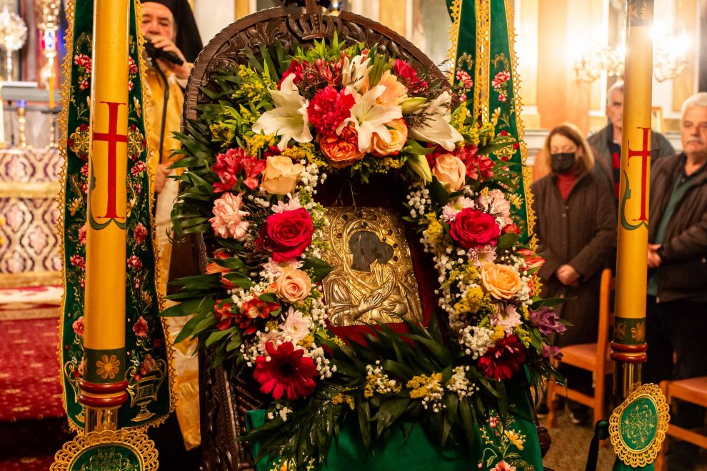 Η Υποδοχή της Παναγιάς “Χρυσοκελλαριάς” στην Καλαμάτα