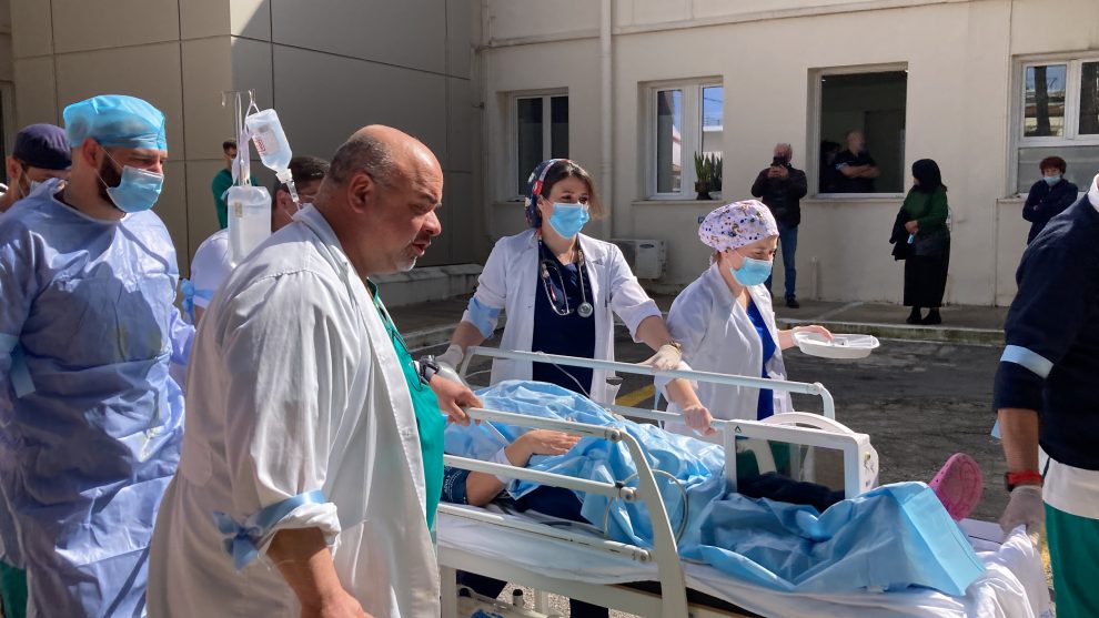 Νοσοκομείο Κυπαρισσίας: Επιτυχημένη άσκηση μερικής εκκένωσης λόγω σεισμού