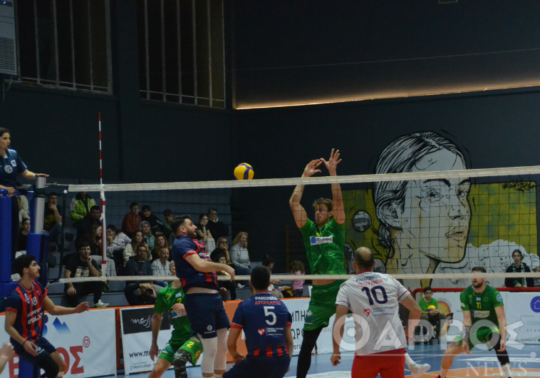 Volley League: Πανιώνιος-Καλαμάτα ’80 σήμερα στην πρεμιέρα των πλέι οφ για τις θέσεις 5-7