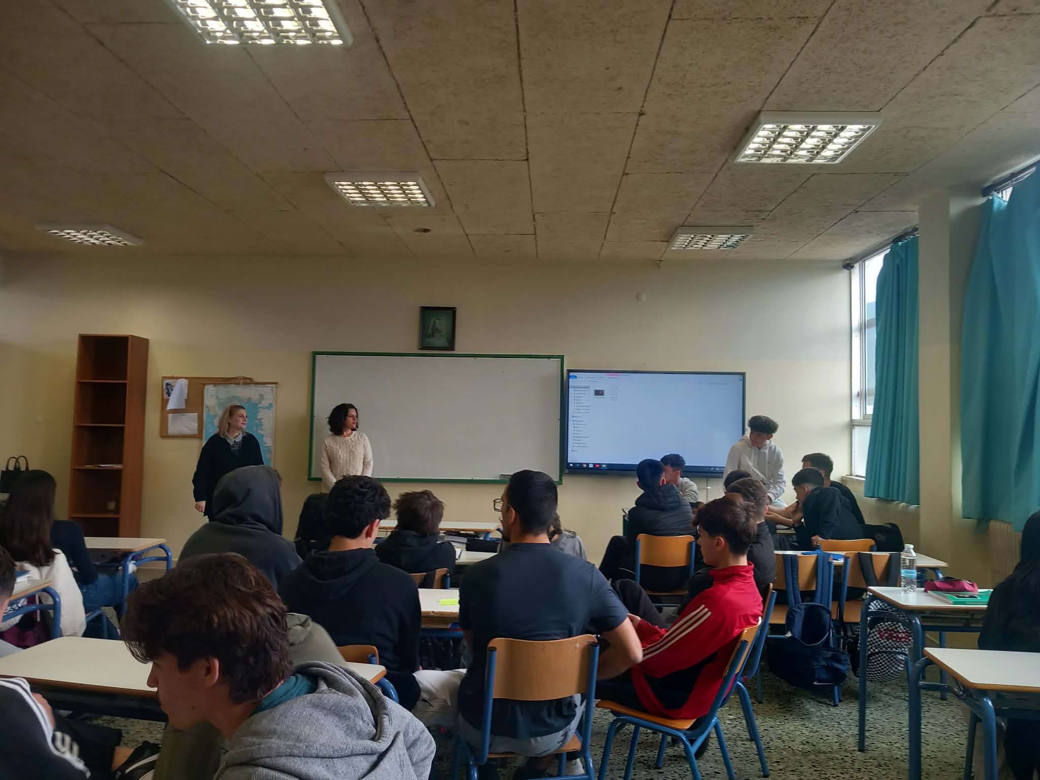 Ενημερωτική δράση του Συμβουλευτικού Κέντρου Γυναικών Θυμάτων Βίας στο 2ο Λύκειο