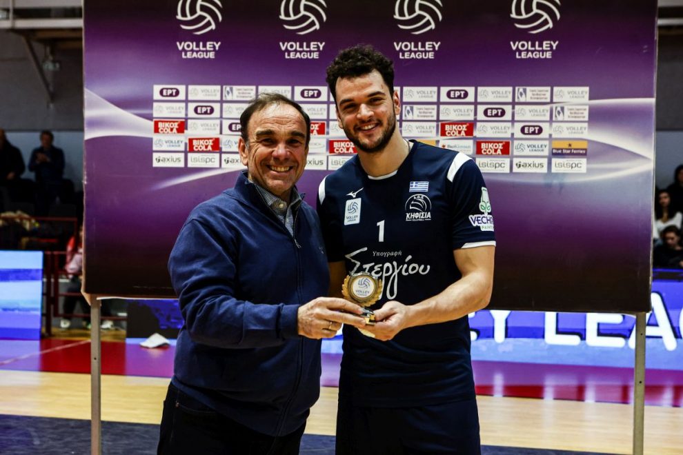 Με κορυφαίο τον Κωτσάκη η Κηφισιά 3-0 σετ την Καλαμάτα ’80