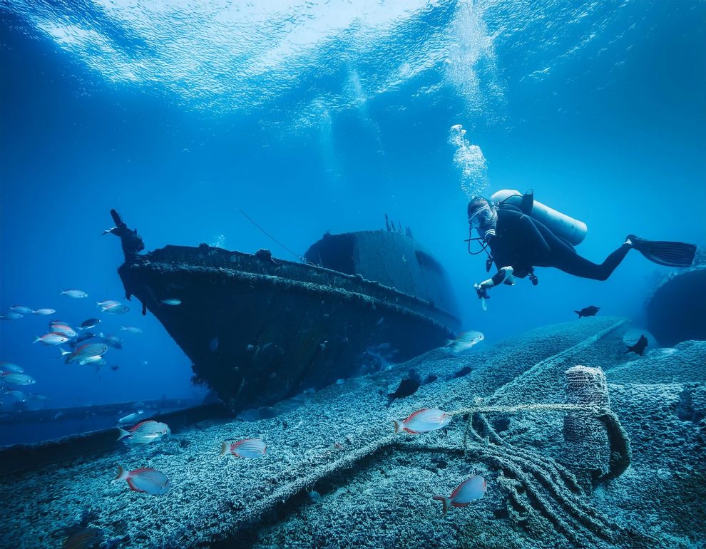 Καταδυτικό πάρκο στη θαλάσσια περιοχή της Βέργας!