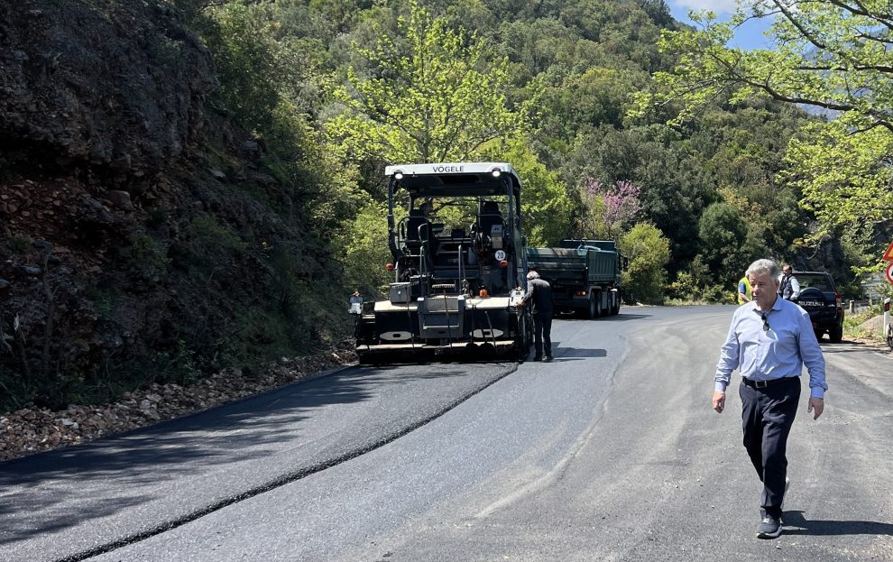 Ασφαλτοστρώσεις σε Καλαμάτα  – Σπάρτη και Εύα – Λάμπαινα