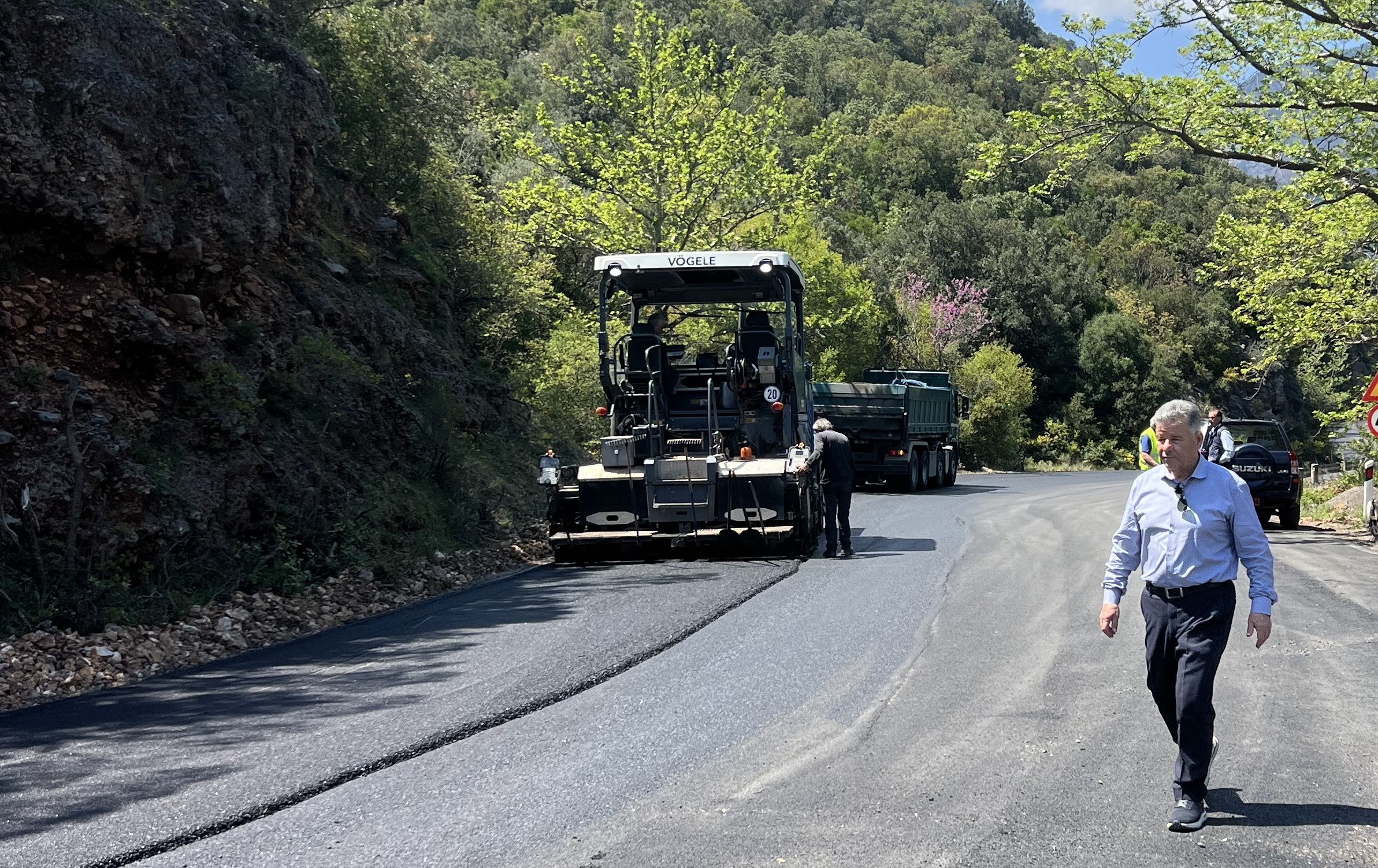 Ασφαλτοστρώσεις σε Καλαμάτα – Σπάρτη και Εύα – Λάμπαινα