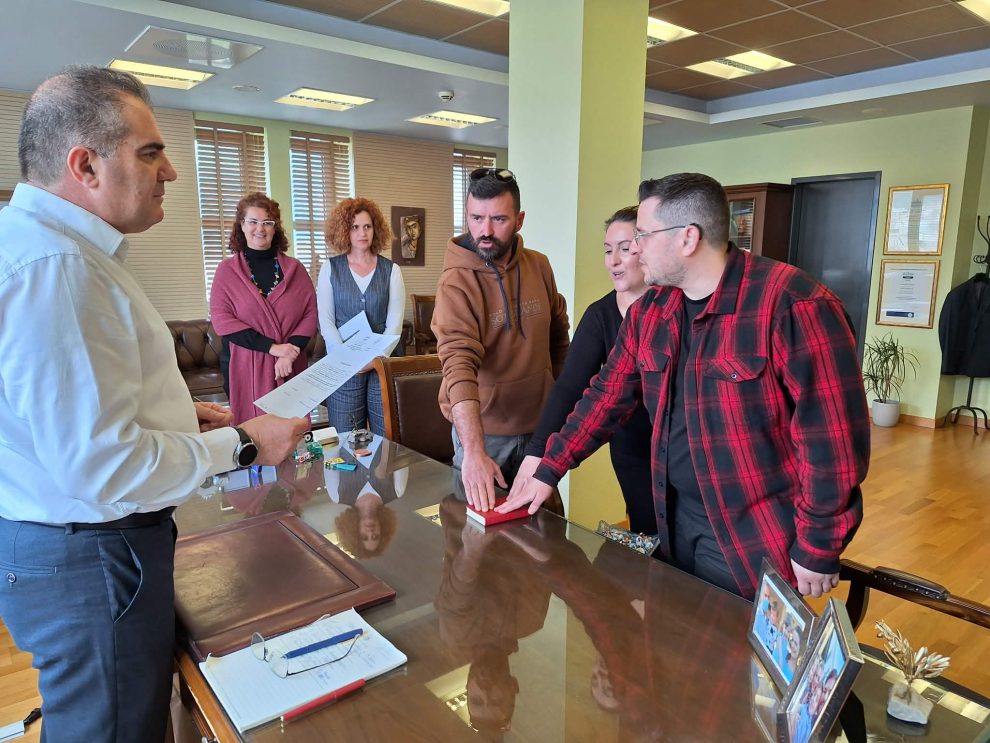 Τρεις νέοι υπάλληλοι στο Δήμο Καλαμάτας