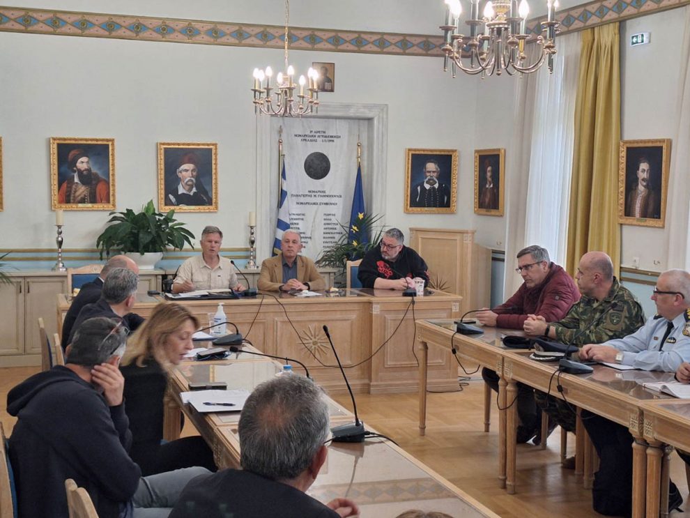 Συντονισμός και πρόληψη για την αντιπυρική  περίοδο 2026 στην Περιφέρεια Πελοποννήσου