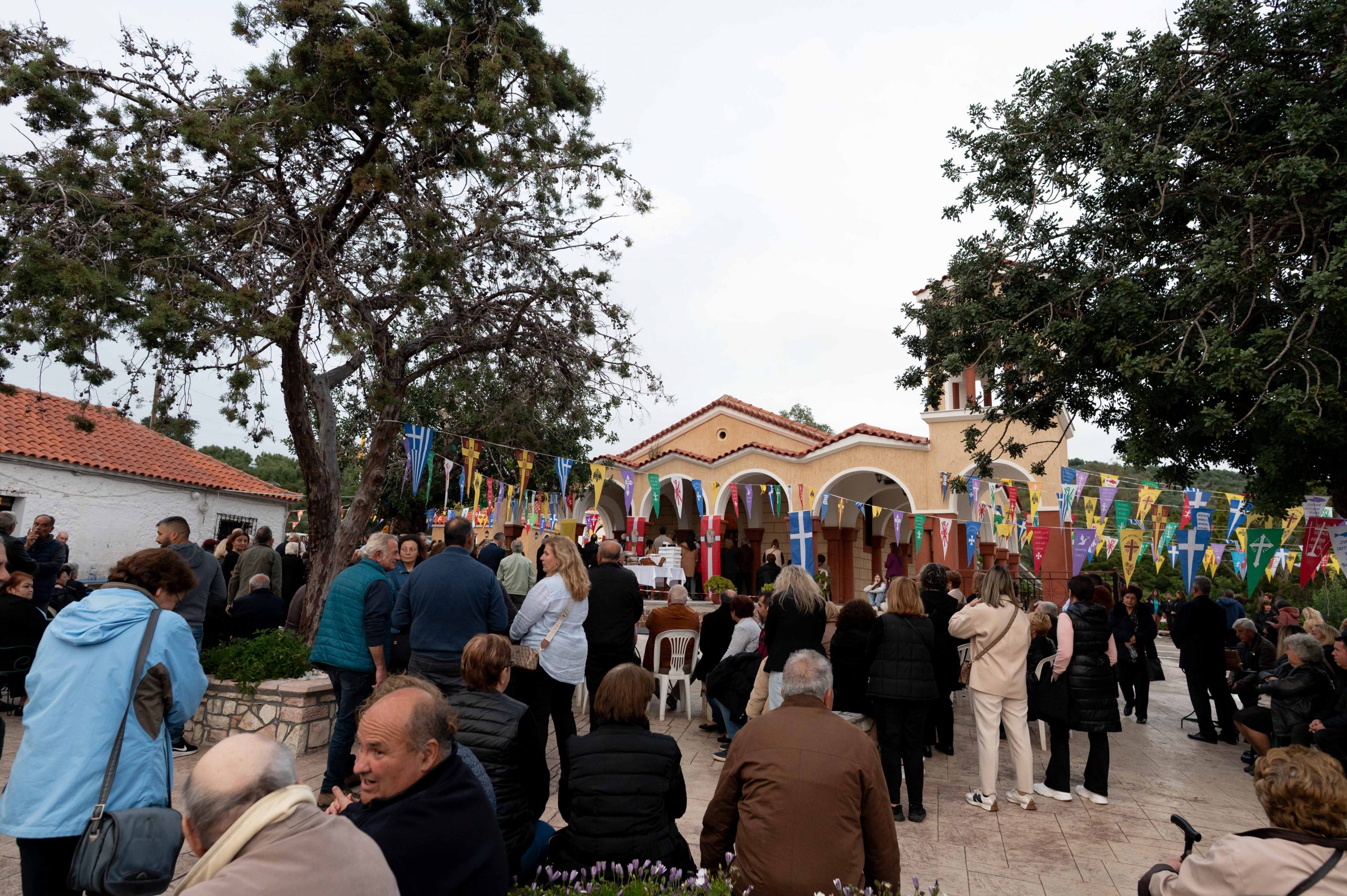 Ο Εσπερινός της Ζωοδόχου Πηγής στην Σγράπα Μεσσηνίας