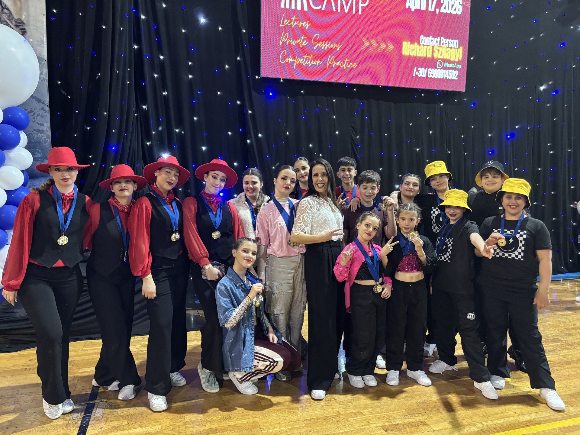 Vive Bailando: Επιτυχίες στον διεθνή διαγωνισμό χορού Athens Sport Dance Open