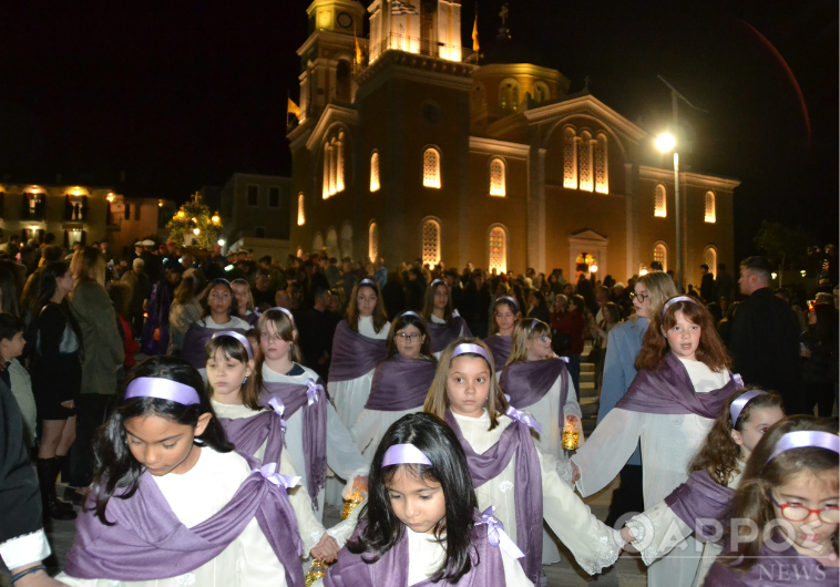 Η περιφορά του Επιταφίου της Υπαπαντής