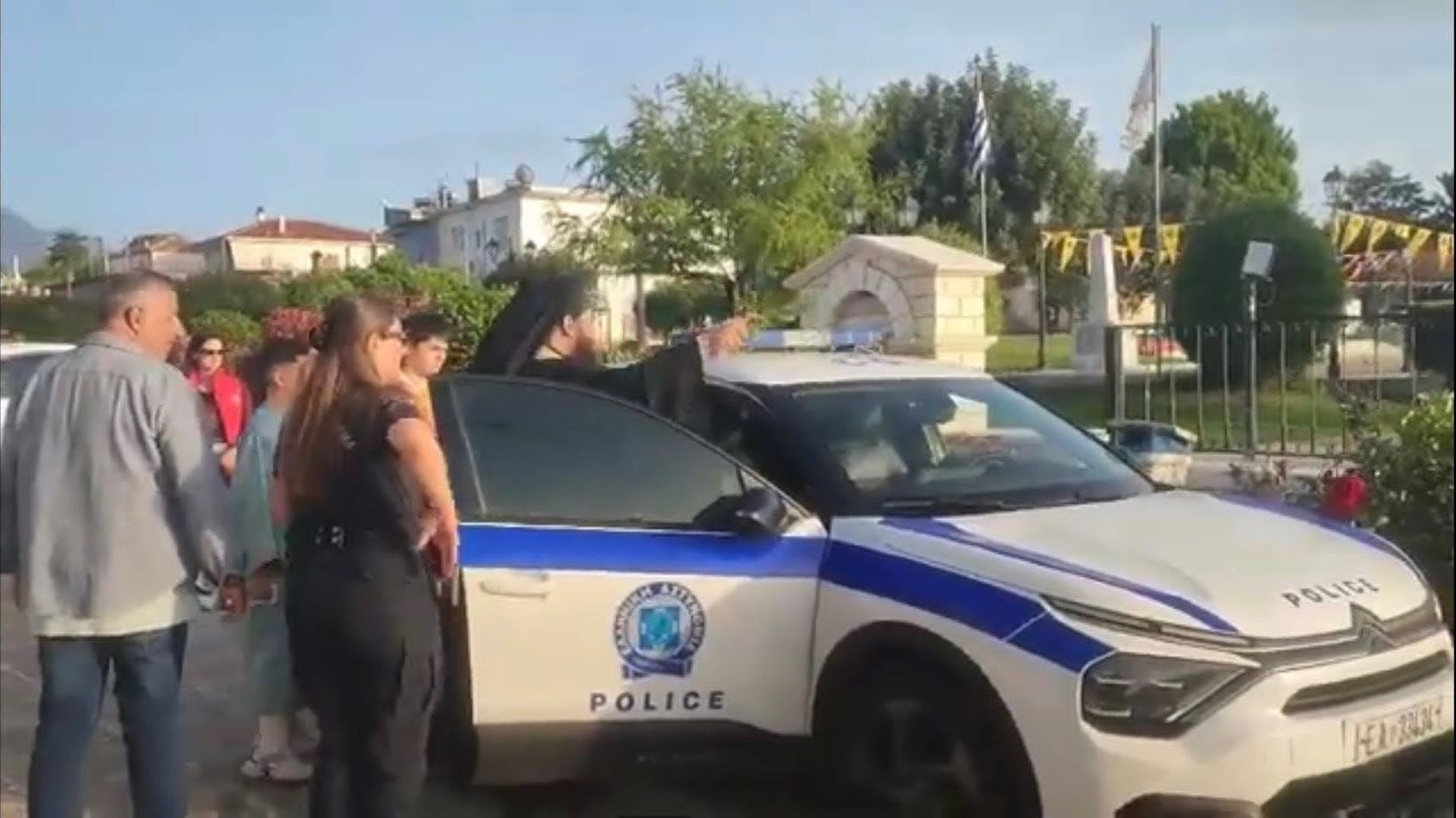 Αγιασμός οχημάτων στον Εσπερινό του Αγίου Χριστοφόρου στη Σπηλιά Τριφυλίας (φωτογραφίες)