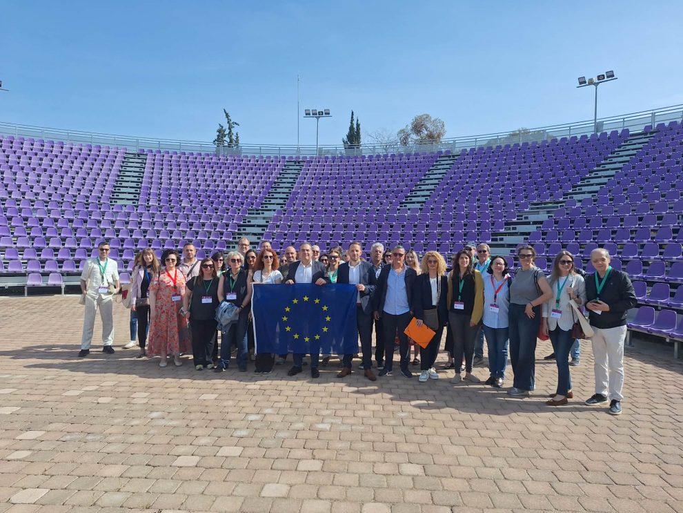 Το Inform EU στο Ανοιχτό  Θέατρο με τον δήμαρχο Καλαμάτας
