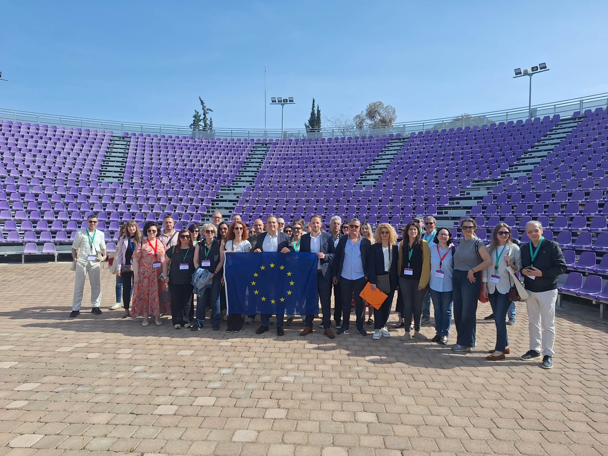Το Inform EU στο Ανοιχτό  Θέατρο με τον δήμαρχο Καλαμάτας