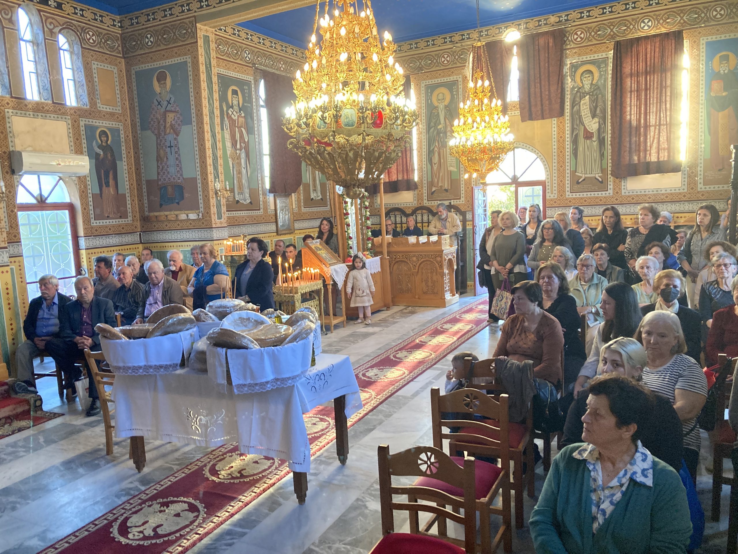 Οι Μύλοι Κυπαρισσίας τίμησαν τους Αγίους  Κωνσταντίνο και Ελένη