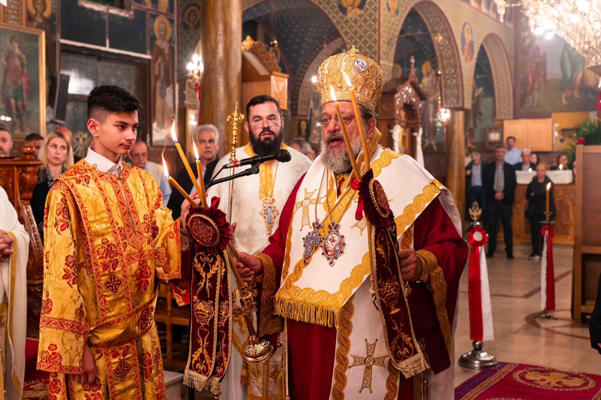 Η Αγρυπνία της Αποδόσεως του Πάσχα στην Καλαμάτα