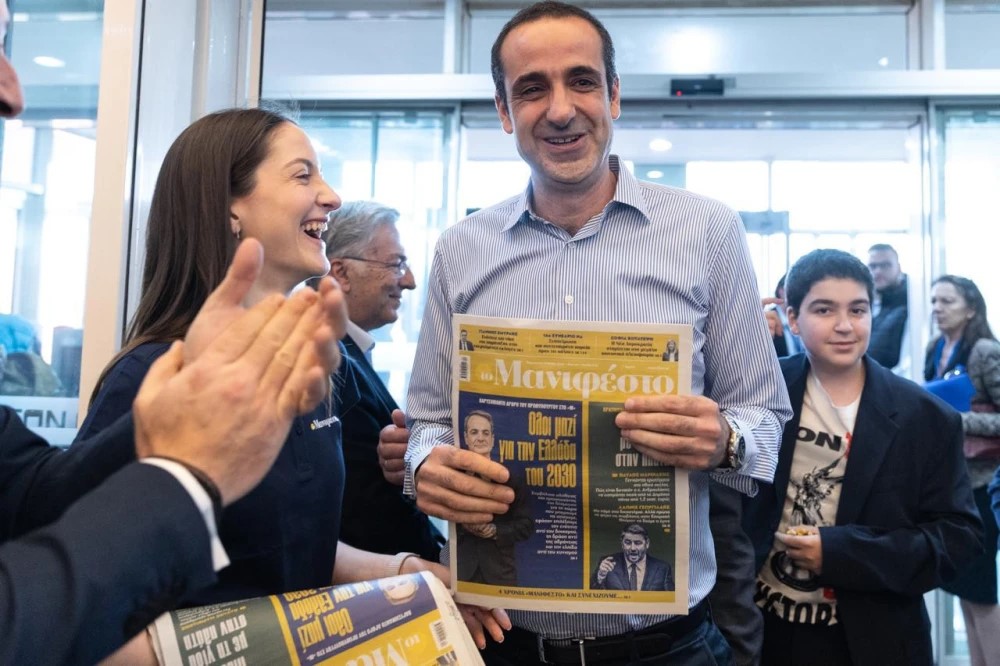 Γρηγόρης Δημητριάδης: ενωτικός και στρατιώτης της παράταξης – Έλαβε θερμό χειροκρότημα στο Συνέδριο της ΝΔ