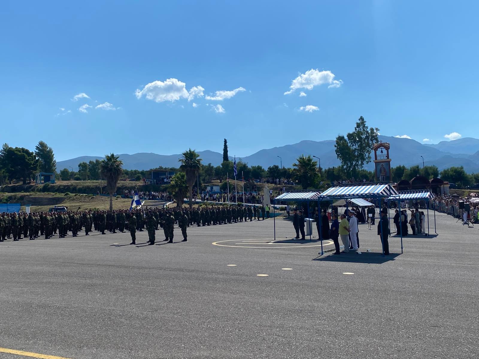 Ορκωμοσία στο 9ο Σύνταγμα Πεζικού