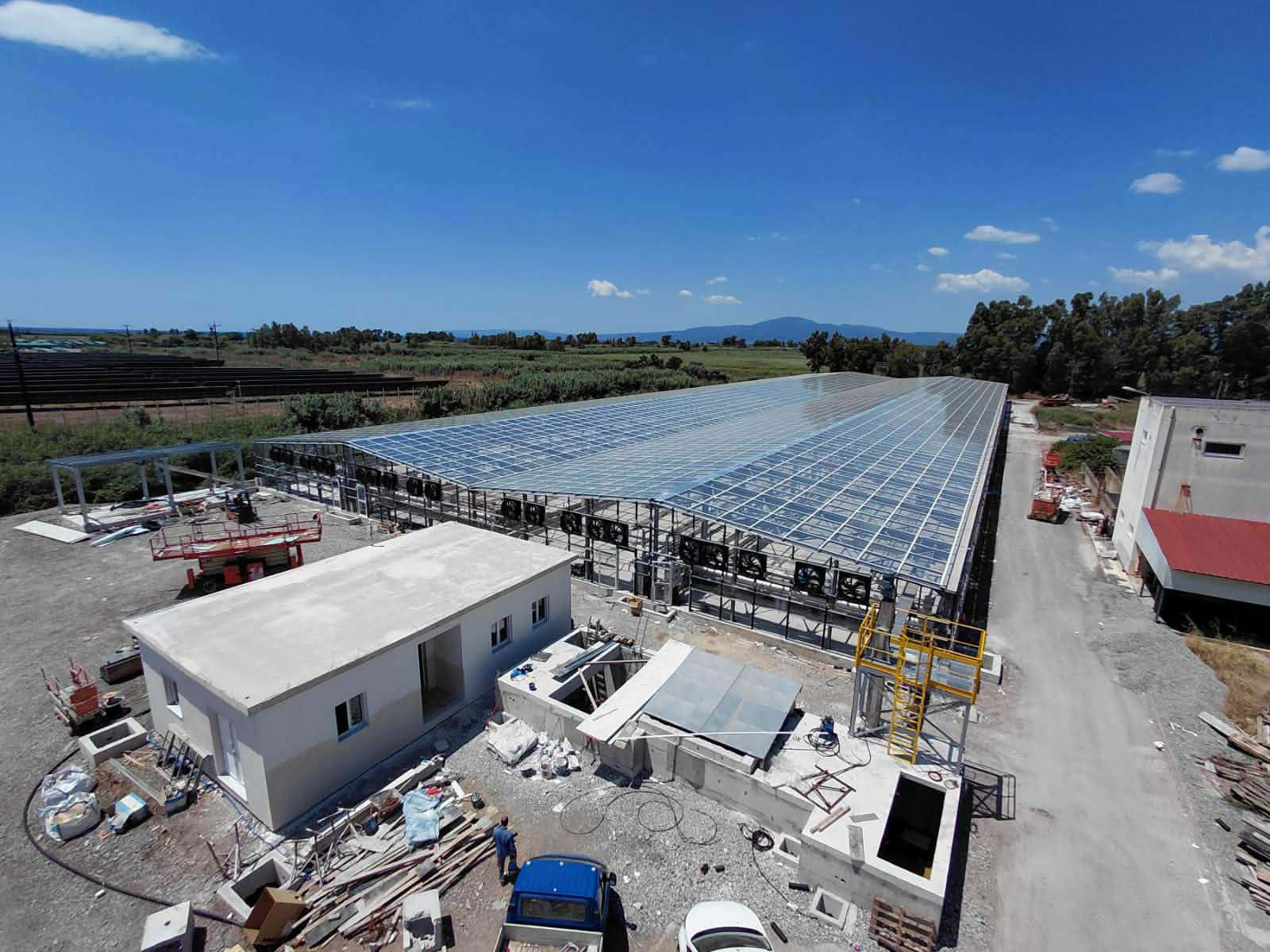 Βιολογικός Καλαμάτας: Κοντά στο τελείωμα η μονάδα  ηλιακής ξήρανσης της λυματολάσπης