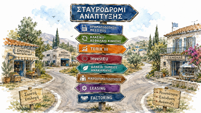 Χρηματοδότηση μικρομεσαίας επιχείρησης: Τραπεζικά εργαλεία ρευστότητας και σωστή επιλογή