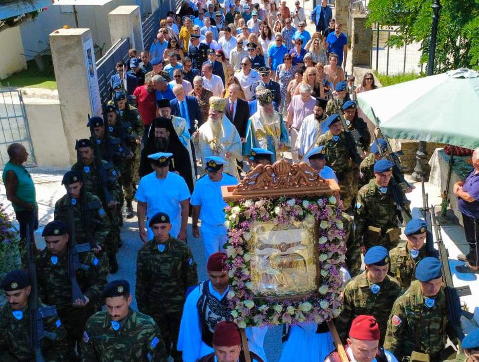 Κορυφώθηκε η πανήγυρη της Παναγίας Τριχερούσας στην Φοινικούντα