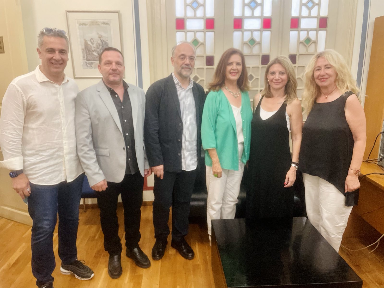 Συνάντηση Καρυστιανού με εκπροσώπους «Νέας Πελοποννήσου»