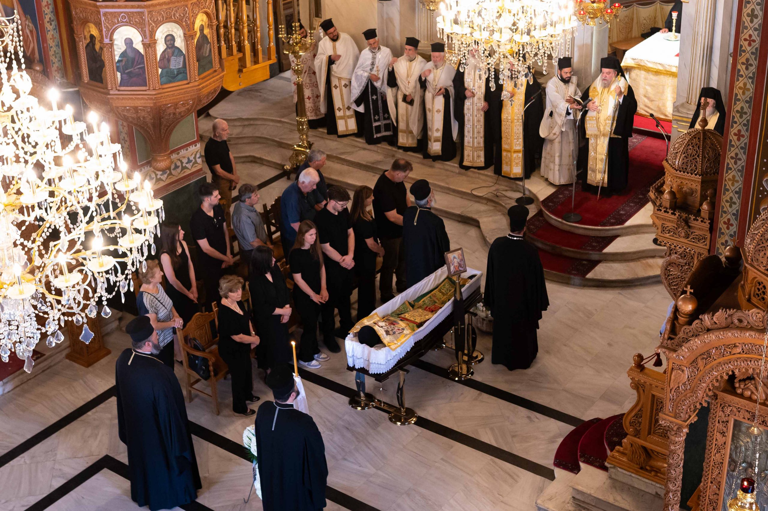Η Εξόδιος Ακολουθία του π. Περικλή Μαγκαφά