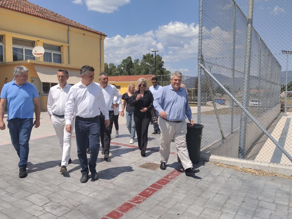 Επίσκεψη του υπουργού Υποδομών και Μεταφορών στον Δήμο Οιχαλίας