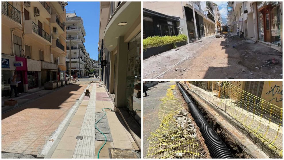 Με εντατικούς ρυθμούς προχωρούν τα έργα αναπλάσεων στην Αναγνωσταρά