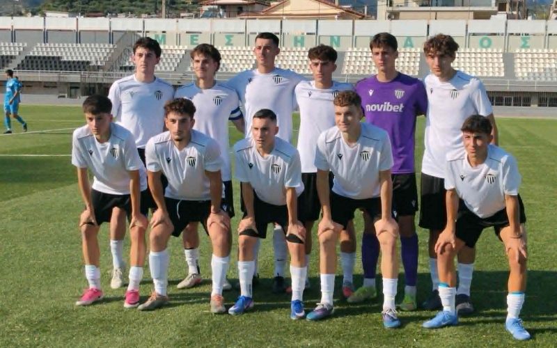 Λευκή ισοπαλία στον φιλικό αγώνα Κ19 Καλαμάτας -Αστέρα Βλαχιώτη