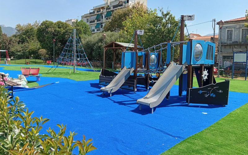 Παιδική χαρά Νέδοντα: Στόχος τα εγκαίνια και η έναρξη λειτουργίας στη Λευκή Νύχτα