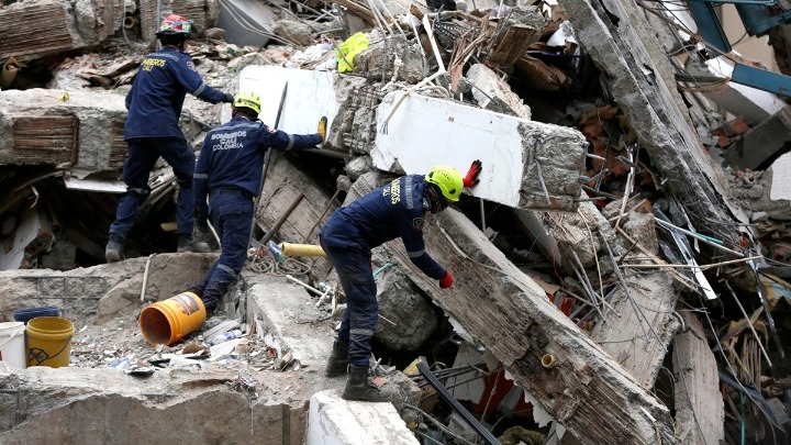 Σεισμός στην Κολομβία: Οι νεκροί στους 265, η αναζήτηση επιζώντων σε καθοριστική φάση